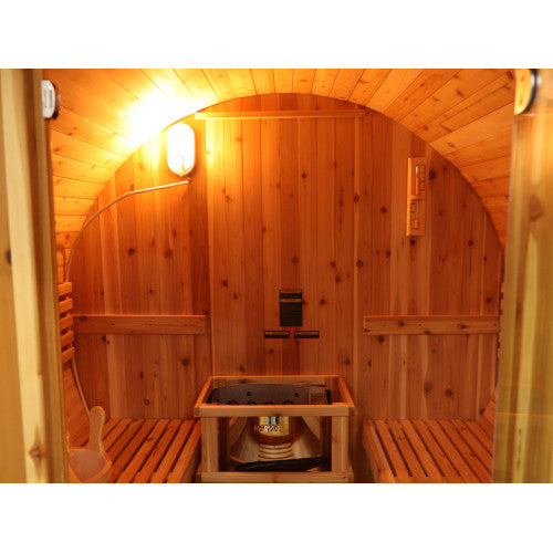 Sunray Oasis 2-4 Person Traditional Barrel Sauna 300SC