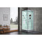 Maya Bath Platinum Freestanding Arezzo Steam Shower