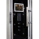 Maya Bath Catania Platinum 2-Person Freestanding Steam Shower