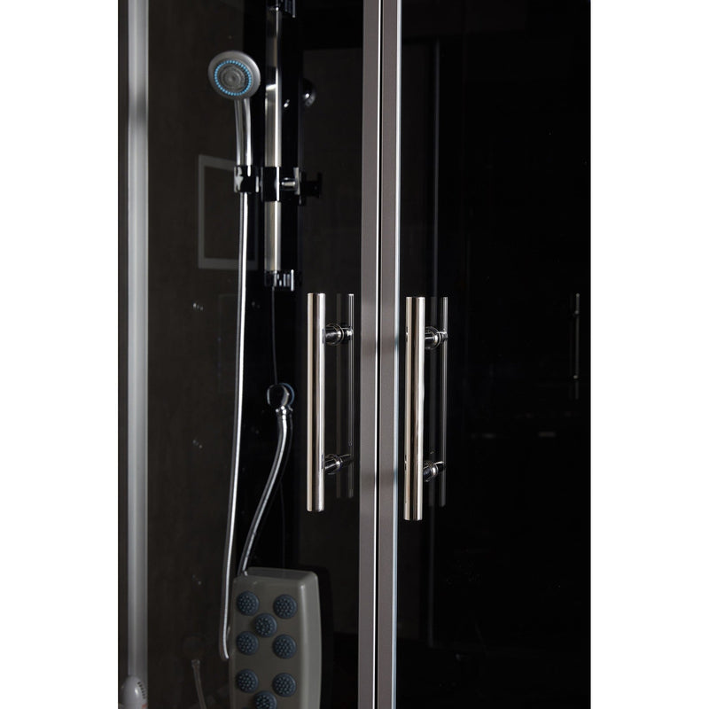 Maya Bath Catania Platinum 2-Person Freestanding Steam Shower