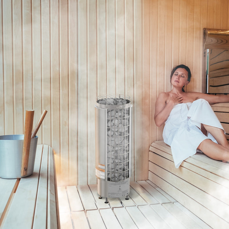 Harvia Cilindro Series 10.5kW Sauna Heater Package