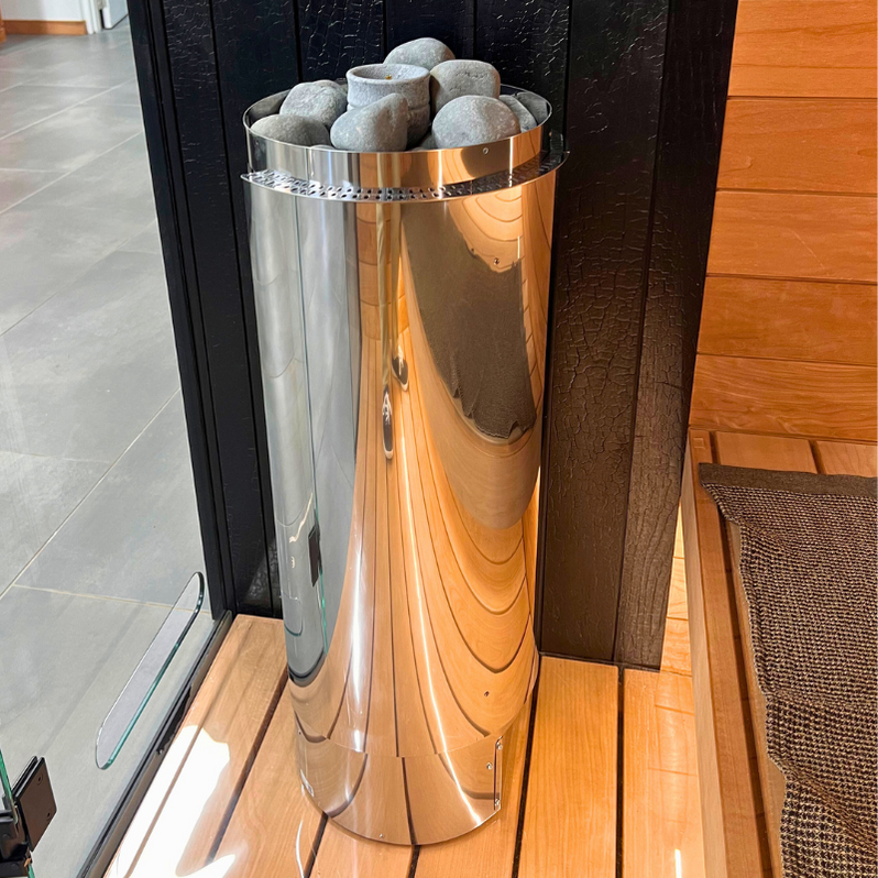 Harvia Cilindro PC90 Sauna Heater Package