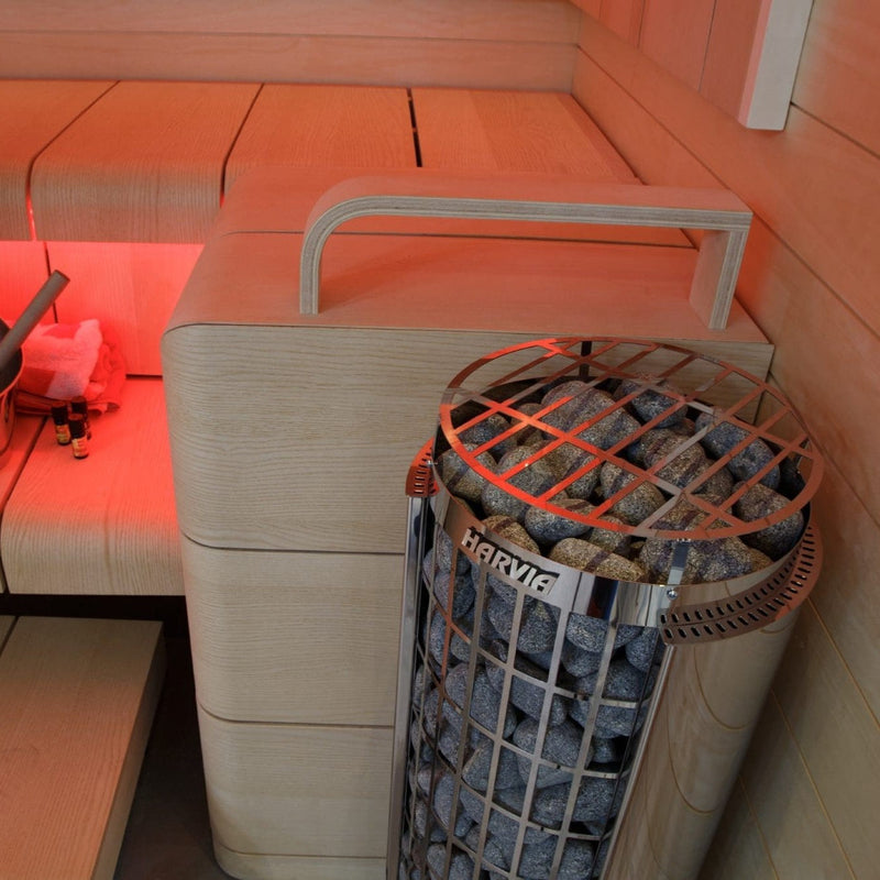 Harvia Cilindro PC80 Sauna Heater Package