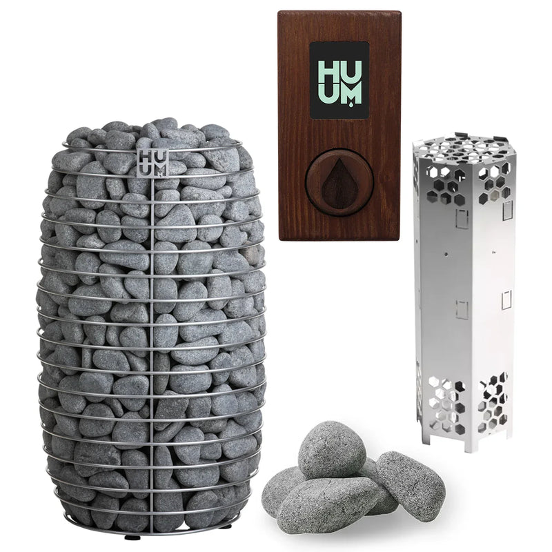 HUUM HIVE Mini 6.0kW Electric Sauna Heater Package