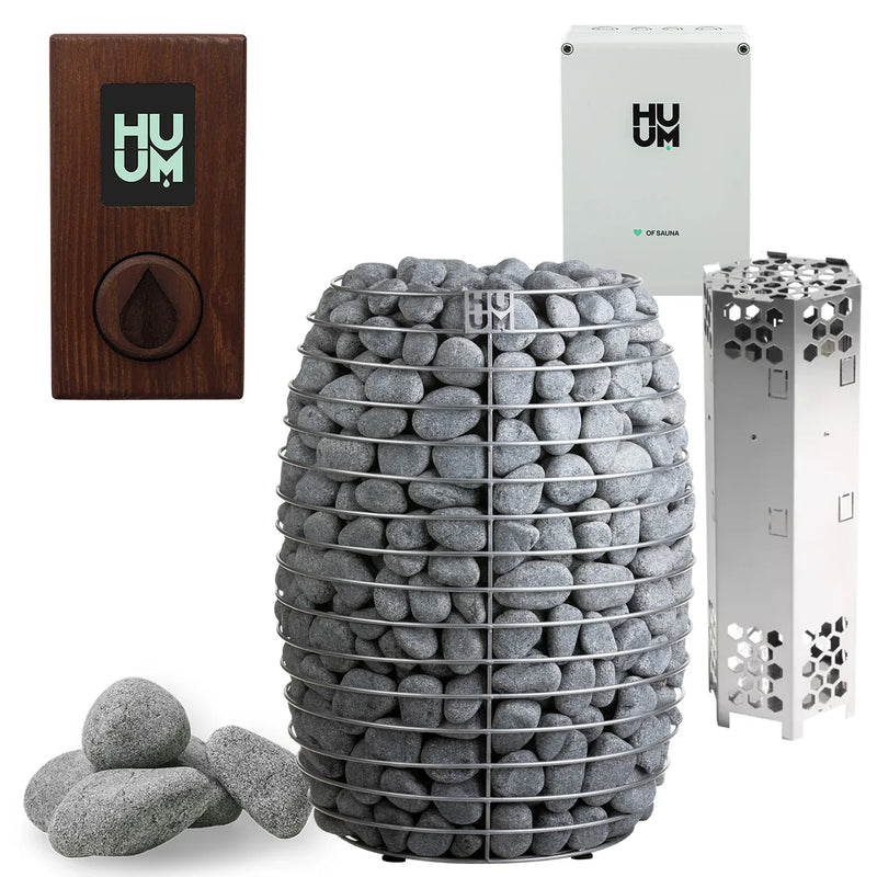 HUUM HIVE 12.0kW Electric Sauna Heater Package