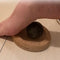 Hukka Mini SoleJoy Sauna Massage Stone with Natural Cork Base, Sphere