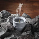 Hukka Solina Sauna Fountain and Essence Diffuser, Single Pillar