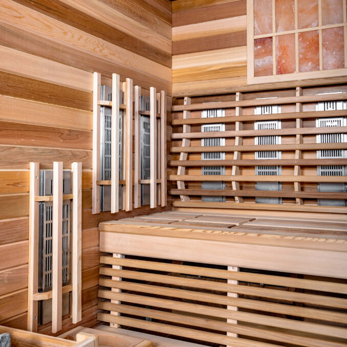 SaunaCore Infrared Infra-core Premium Dual Sauna