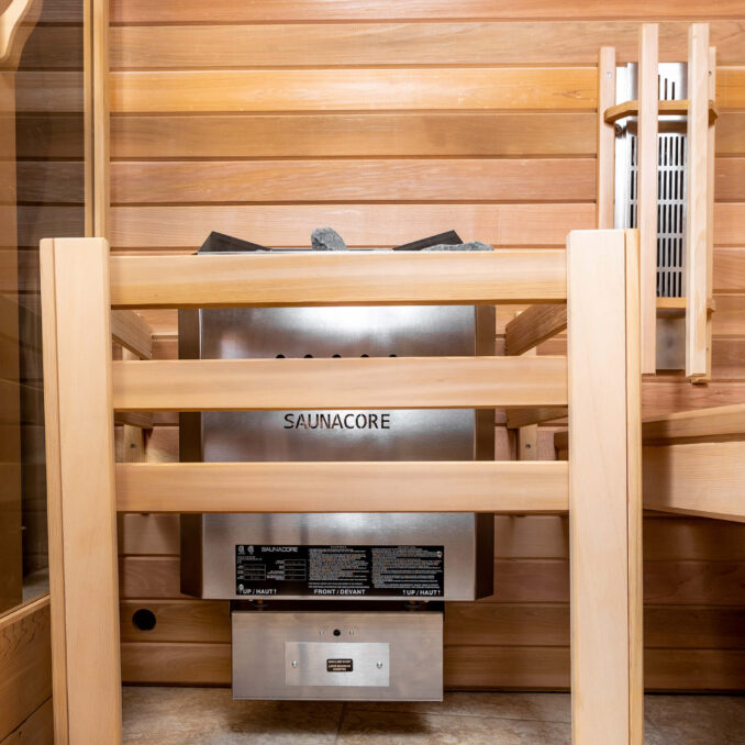 SaunaCore Infrared Infra-core Premium Dual Sauna