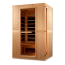 Maxxus 2-Person "Serenity"  Dual Tech Low EMF FAR Infrared Sauna Canadian Hemlock MX-LS2-01