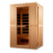 Maxxus 2-Person "Serenity"  Dual Tech Low EMF FAR Infrared Sauna Canadian Hemlock MX-LS2-01