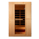 Maxxus 2-Person "Serenity"  Dual Tech Low EMF FAR Infrared Sauna Canadian Hemlock MX-LS2-01