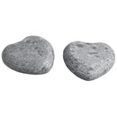 Hukka Lempi Sauna Massage Stones, Hearts, 2 Pcs