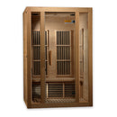 Maxxus Seattle 2-Person Near Zero EMF (Under 2MG) FAR Infrared Sauna Canadian Hemlock MX-J206-01-ZF