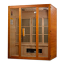 Maxxus "Alpine" Dual Tech 3-Person Low EMF FAR Infrared Sauna Canadian Hemlock MX-J306-02S