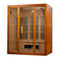 Maxxus "Alpine" Dual Tech 3-Person Low EMF FAR Infrared Sauna Canadian Hemlock MX-J306-02S