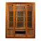 Maxxus "Alpine" Dual Tech 3-Person Low EMF FAR Infrared Sauna Canadian Hemlock MX-J306-02S