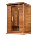 Maxxus 2-Person Near Zero EMF FAR Infrared Sauna Canadian Red Cedar MX-K206-01-ZF CED