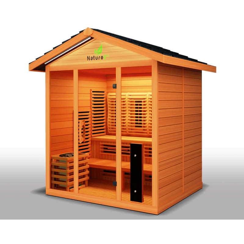 Medical Nature 8 Plus Outdoor Infrared Sauna