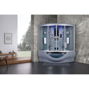 Maya Bath Platinum Superior 2-Person Freestanding Steam Shower