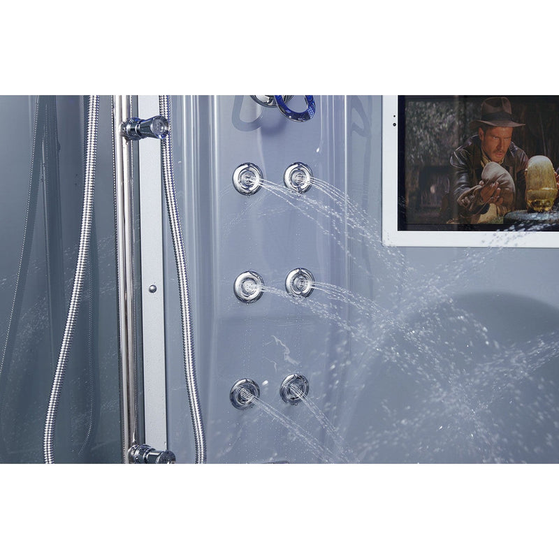 Maya Bath Platinum Superior 2-Person Freestanding Steam Shower