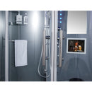 Maya Bath Platinum Superior 2-Person Freestanding Steam Shower