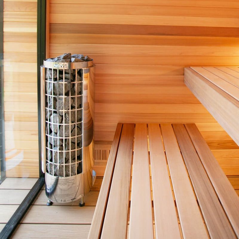 Harvia Cilindro Series 8kW Sauna Heater Package