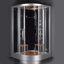 Platinum DZ962F8 2-Person Walk-In Steam Shower