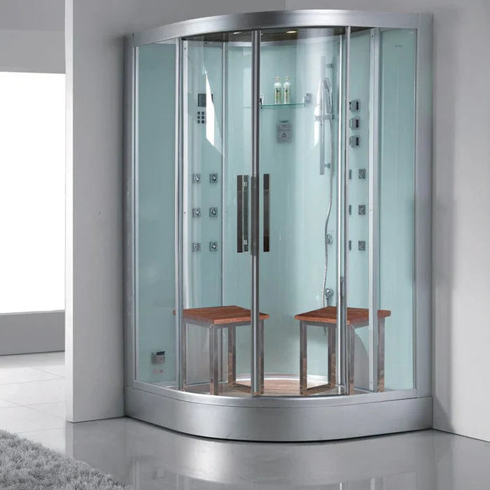 Platinum DZ962F8 2-Person Walk-In Steam Shower