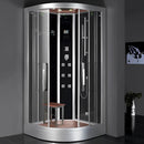 Platinum DZ963F8 1-Person Walk-In Steam Shower