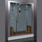 Platinum DZ972F8 2-Person Walk-In Steam Shower