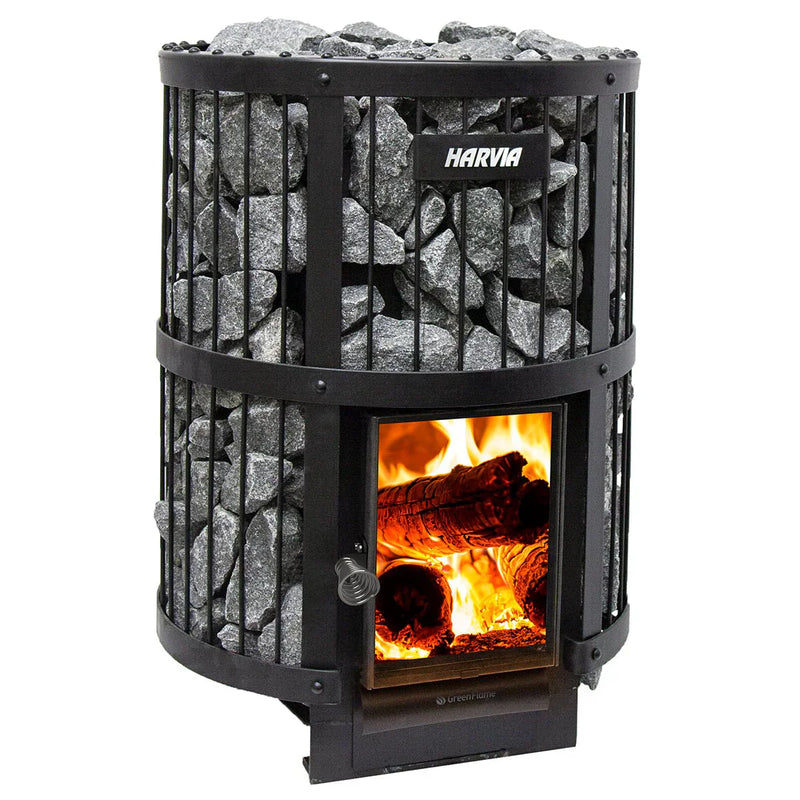 Harvia Legend 240 GreenFlame Sauna Stove Package