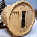 True North 2-4 Person 6' Long Barrel Sauna