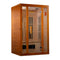 Maxxus 2-Person "Aspen" Dual Tech Low EMF FAR Infrared Sauna Canadian Hemlock MX-J206-02S