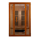 Maxxus 2-Person "Aspen" Dual Tech Low EMF FAR Infrared Sauna Canadian Hemlock MX-J206-02S