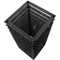 Cozy Heat Quattro H500 Chimney Cover, Black Stainless Steel, for Quattro Sauna Stoves