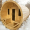 True North 8 Person 10' Long Barrel Sauna