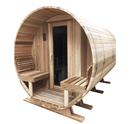 Saunacore Traditional Outdoor Country Living Barrel Sauna BRL6X6