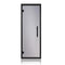 ProSaunas Tinted Glass Sauna Door 24x73 Black Alder