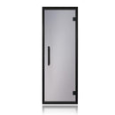 ProSaunas Tinted Glass Sauna Door 24x73 Black Alder