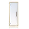 ProSaunas Clear Glass Sauna Door 24x73 Aspen