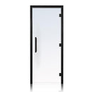 ProSaunas Clear ADA Glass Sauna Door 36x81 Black Alder