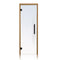 ProSaunas Clear Glass Sauna Door 24x81 Thermo-Aspen