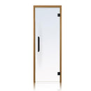 ProSaunas Clear Glass Sauna Door 24x81 Thermo-Aspen