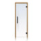 ProSaunas Clear Glass Sauna Door 24x81 Thermo-Aspen