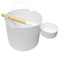 KOLO Premium Aluminum 1 Gallon Sauna Bucket + Bamboo Ladle