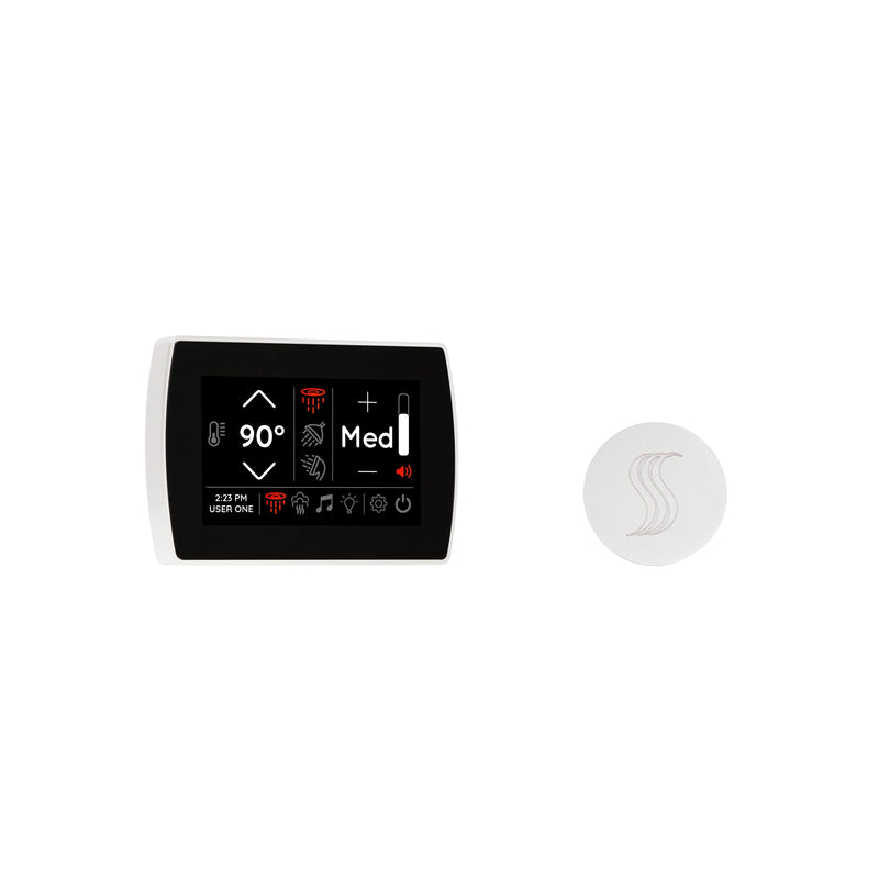 ThermaSol STCM-SVRD Signatouch Control and Steam Head Kit Round