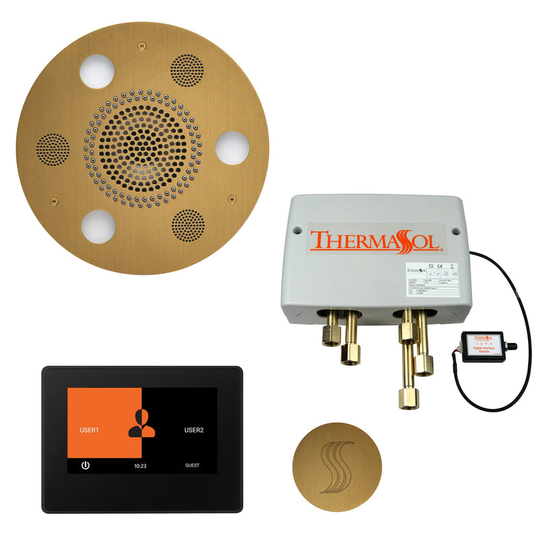 ThermaSol Total Wellness Shower Package with 7" ThermaTouch Round