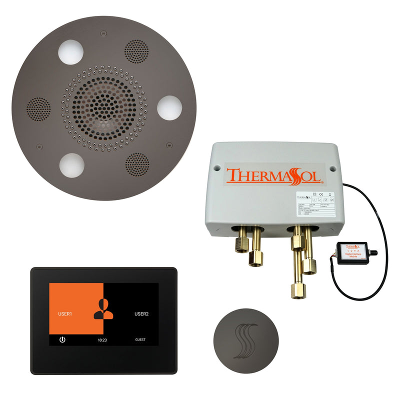 ThermaSol Total Wellness Shower Package with 7" ThermaTouch Round