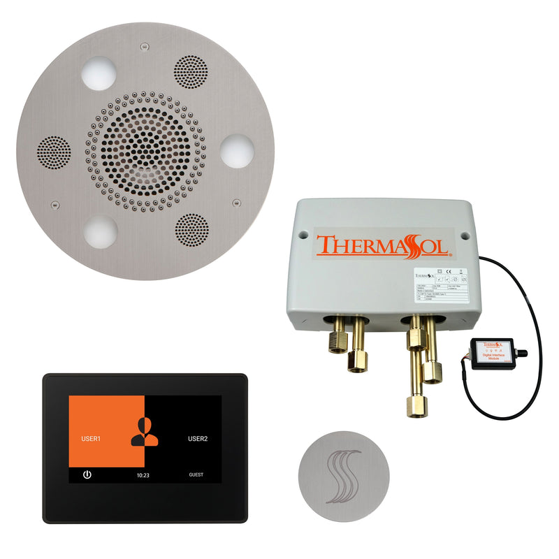 ThermaSol Total Wellness Shower Package with 7" ThermaTouch Round